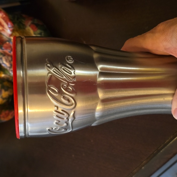 Coca-Cola metal cup with brand - Picture 3 of 6